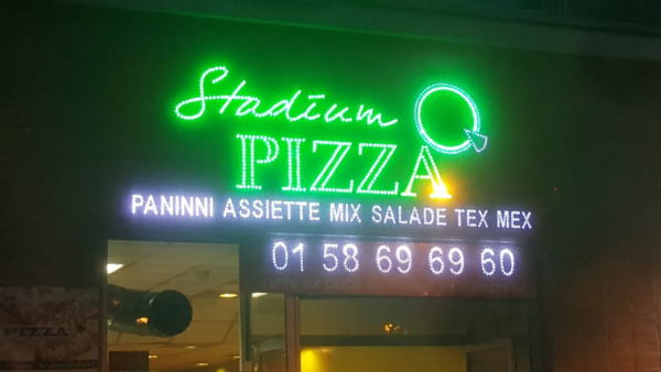 ENSEIGNE LUMINEUSE LED UNE FACE PIZZA 200X50CM POUR VOTRE RESTAURANT – Image 2