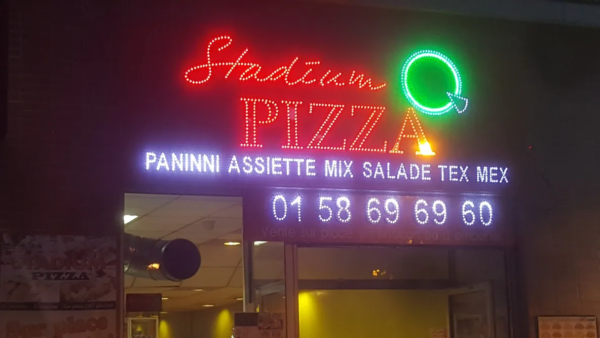 ENSEIGNE LUMINEUSE LED UNE FACE PIZZA 200X50CM POUR VOTRE RESTAURANT – Image 4